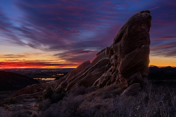 RED ROCKS SUNRISE 1